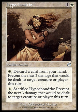 Hipocondria / Hypochondria - Magic: The Gathering - MoxLand