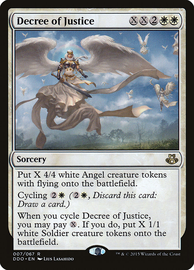 Decreto de Justiça / Decree of Justice - Magic: The Gathering - MoxLand