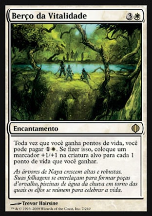 Berço da Vitalidade / Cradle of Vitality - Magic: The Gathering - MoxLand