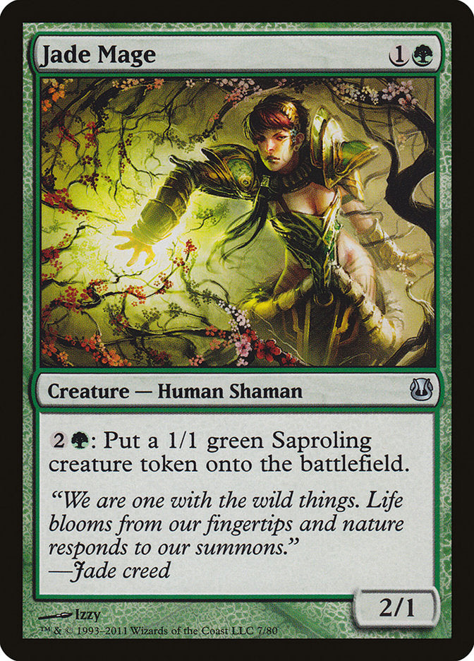 Mago Jade / Jade Mage - Magic: The Gathering - MoxLand