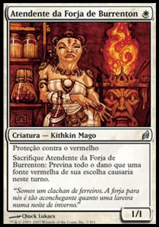 Atendente da Forja de Burrenton / Burrenton Forge-Tender - Magic: The Gathering - MoxLand