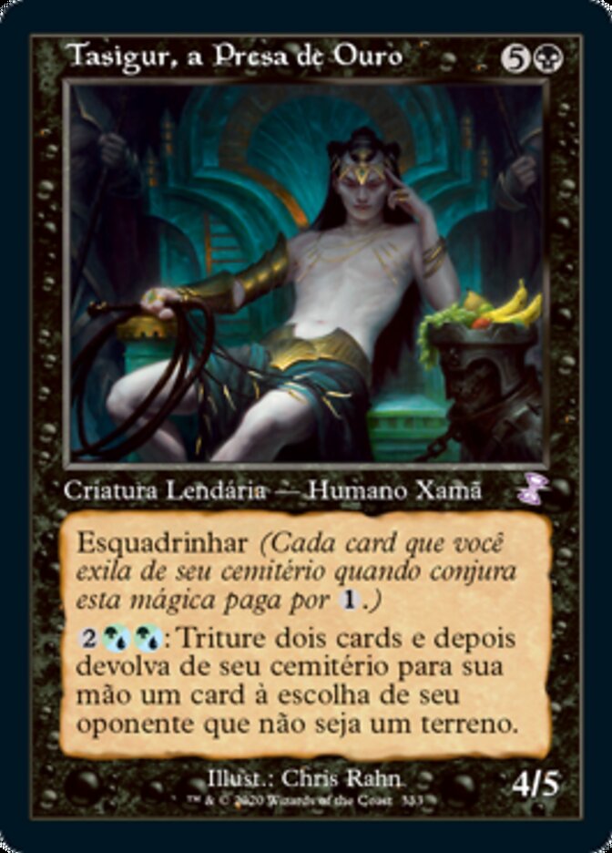 Tasigur, a Presa de Ouro / Tasigur, the Golden Fang - Magic: The Gathering - MoxLand