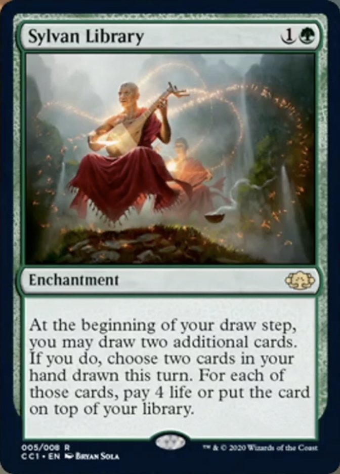 Grimório Silvestre / Sylvan Library - Magic: The Gathering - MoxLand