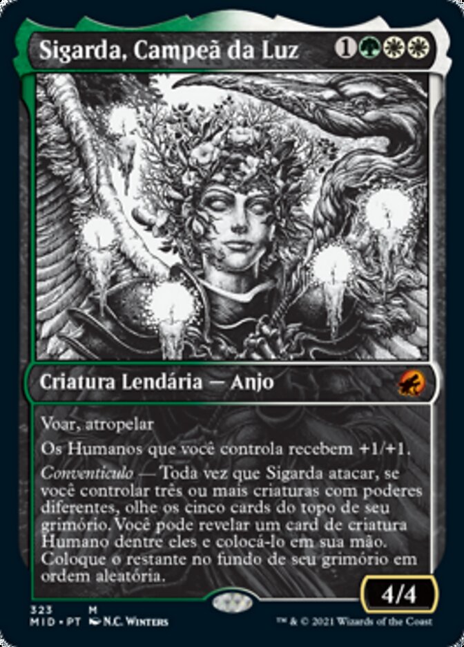 Sigarda, Campeã da Luz / Sigarda, Champion of Light - Magic: The Gathering - MoxLand
