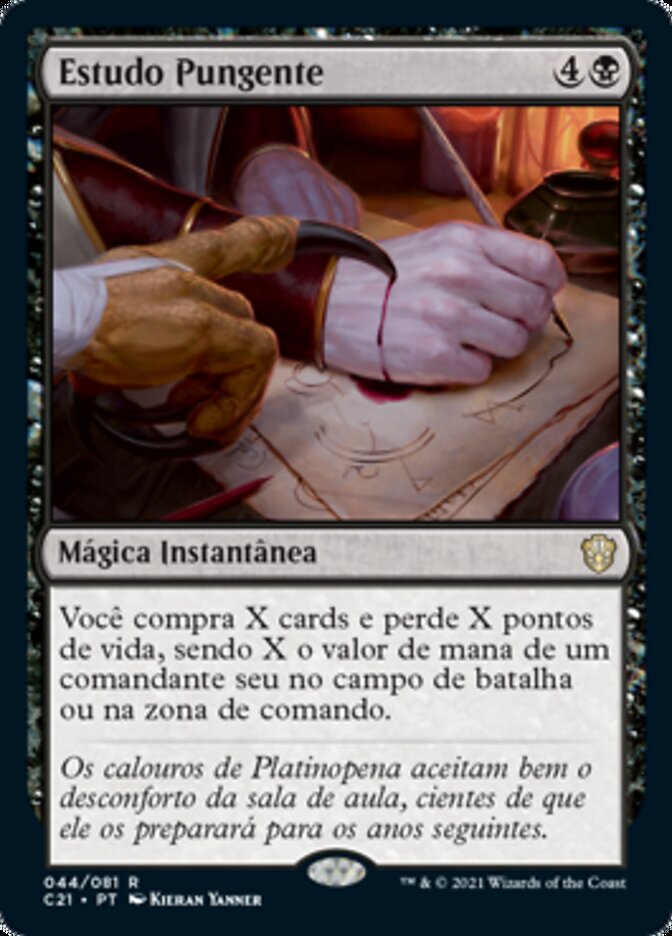 Estudo Pungente / Stinging Study - Magic: The Gathering - MoxLand