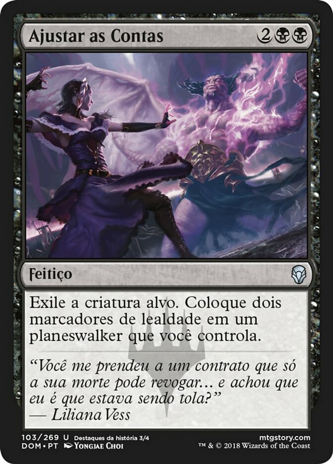 Ajustar as Contas / Settle the Score - Magic: The Gathering - MoxLand