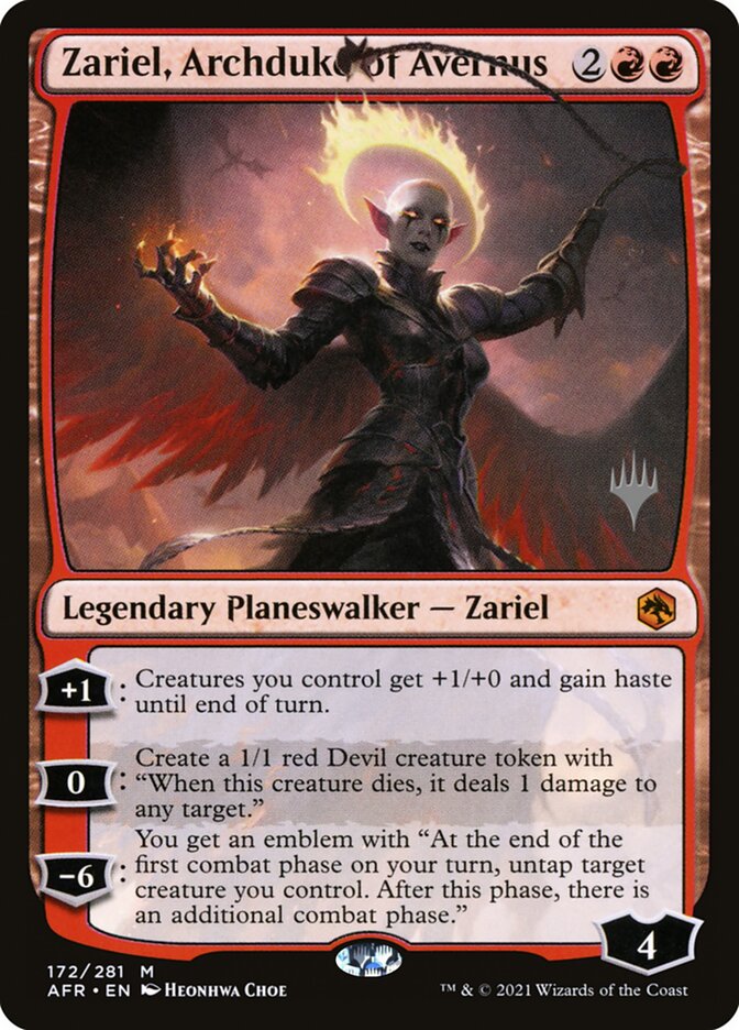 Zariel, Arquiduquesa de Avernus / Zariel, Archduke of Avernus - Magic: The Gathering - MoxLand