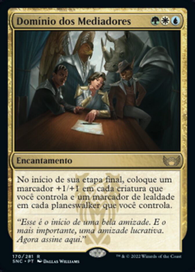 Domínio dos Mediadores / Brokers Ascendancy - Magic: The Gathering - MoxLand