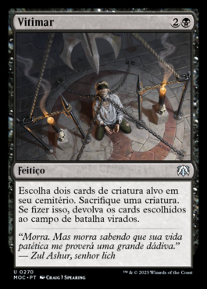 Vitimar / Victimize - Magic: The Gathering - MoxLand