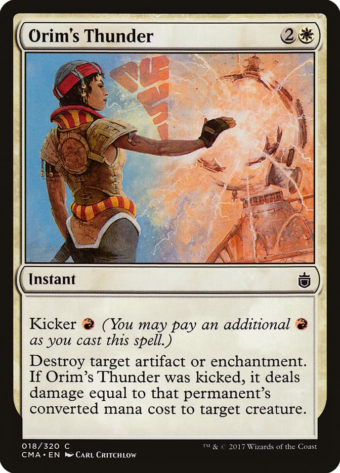 Trovão de Orim / Orim's Thunder - Magic: The Gathering - MoxLand