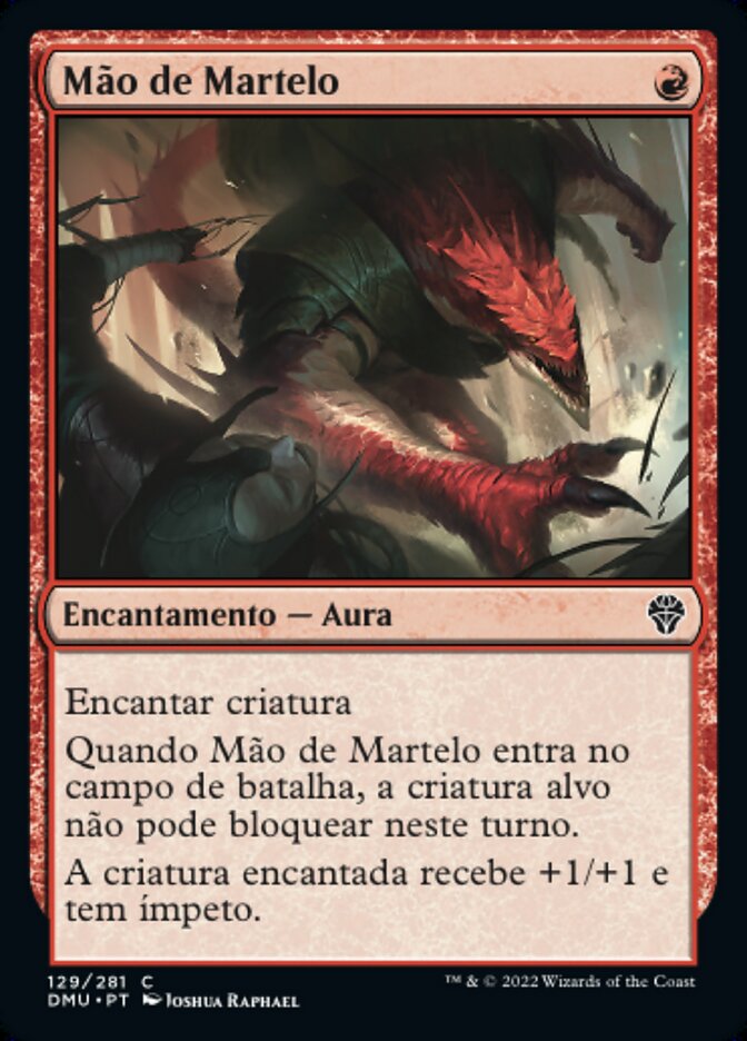 Mão de Martelo / Hammerhand - Magic: The Gathering - MoxLand