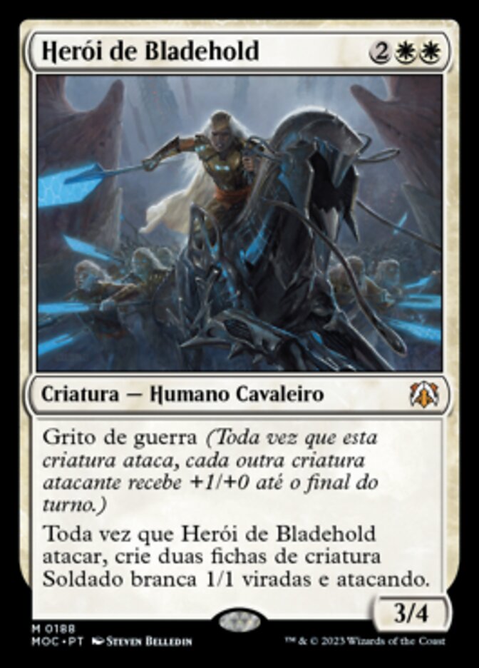 Herói de Bladehold / Hero of Bladehold - Magic: The Gathering - MoxLand