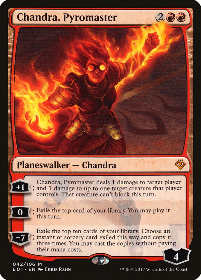 Chandra, Piromestra / Chandra, Pyromaster - Magic: The Gathering - MoxLand