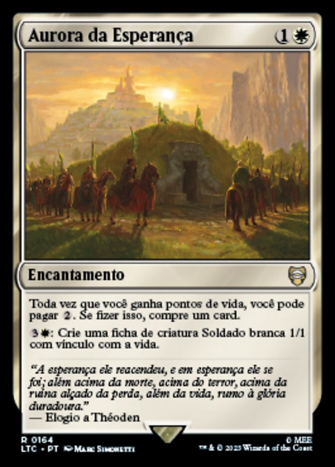 Aurora da Esperança / Dawn of Hope - Magic: The Gathering - MoxLand