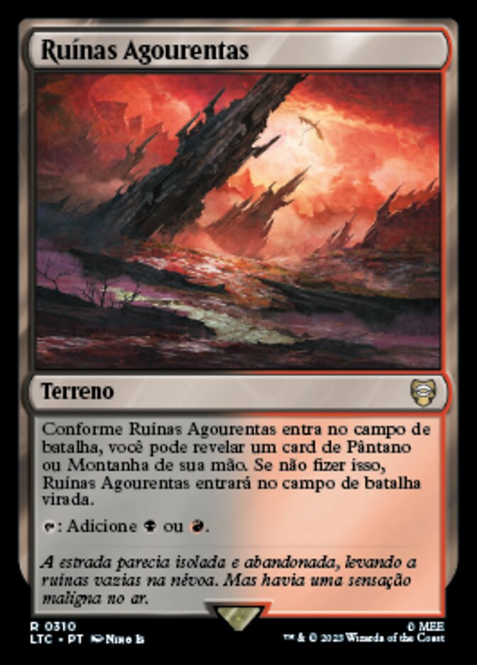 Ruínas Agourentas / Foreboding Ruins - Magic: The Gathering - MoxLand