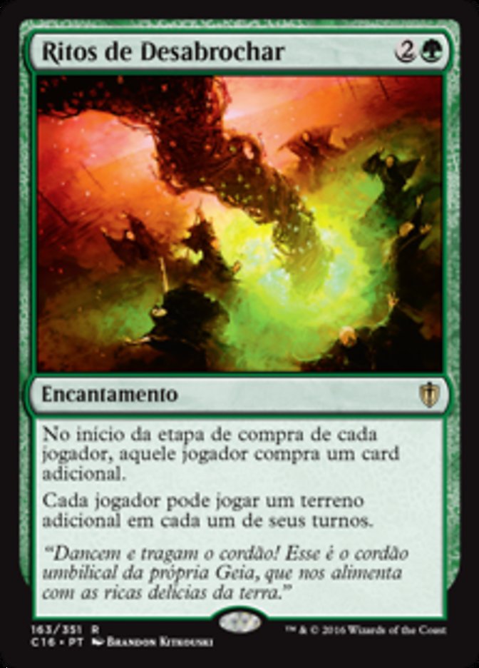 Ritos de Desabrochar / Rites of Flourishing - Magic: The Gathering - MoxLand