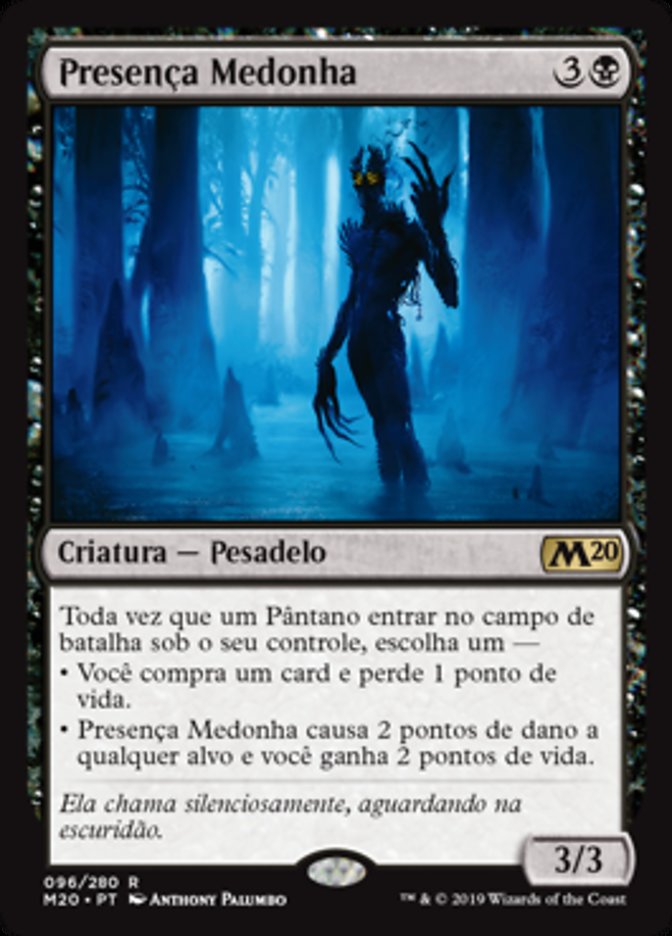 Presença Medonha / Dread Presence - Magic: The Gathering - MoxLand