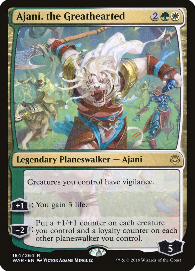 Ajani, o Magnânimo / Ajani, the Greathearted - Magic: The Gathering - MoxLand