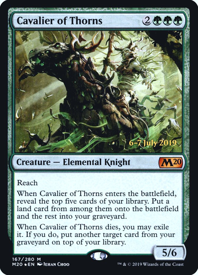 Cavaleiro dos Espinhos / Cavalier of Thorns - Magic: The Gathering - MoxLand