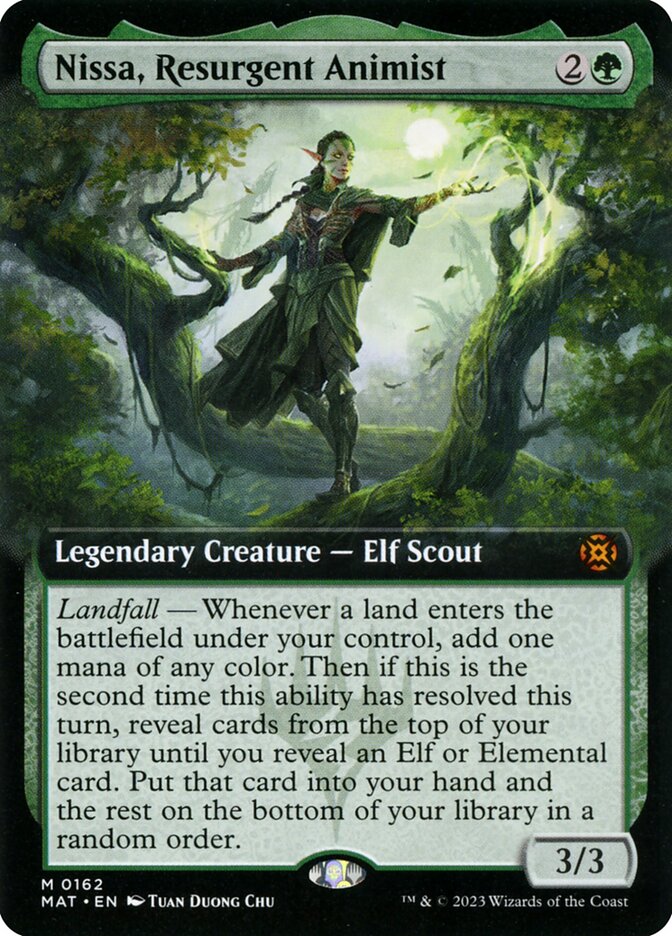 Nissa, Animista Ressurgida / Nissa, Resurgent Animist - Magic: The Gathering - MoxLand