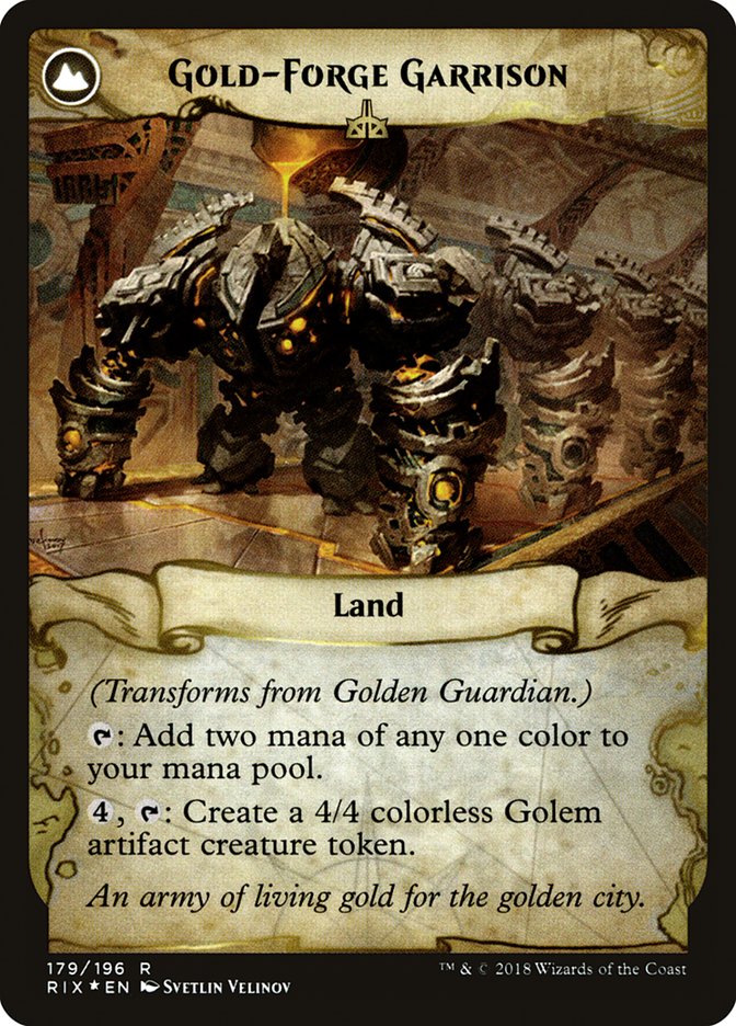 Guardião Áureo / Golden Guardian - Magic: The Gathering - MoxLand