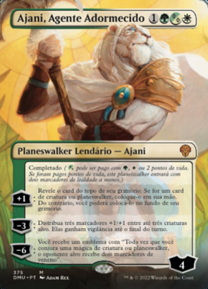 Ajani, Agente Adormecido / Ajani, Sleeper Agent - Magic: The Gathering - MoxLand