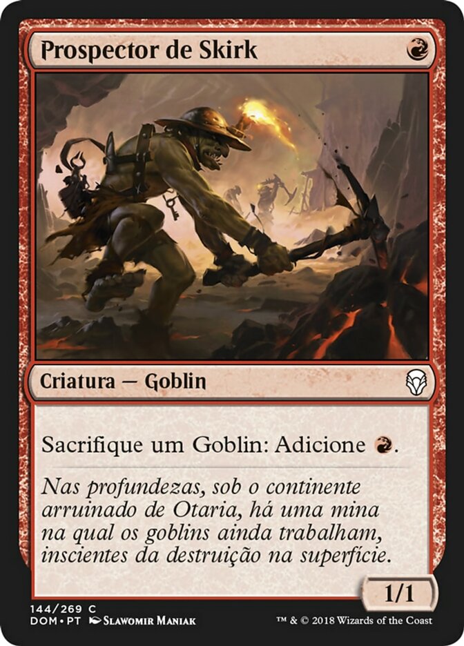 Prospector de Skirk / Skirk Prospector - Magic: The Gathering - MoxLand
