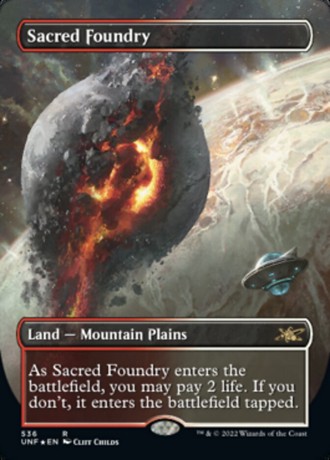 Fundição Sagrada / Sacred Foundry - Magic: The Gathering - MoxLand