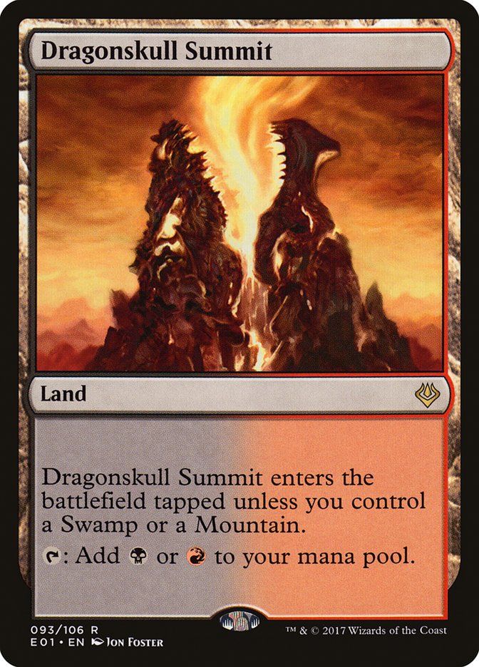 Pico da Caveira de Dragão / Dragonskull Summit - Magic: The Gathering - MoxLand