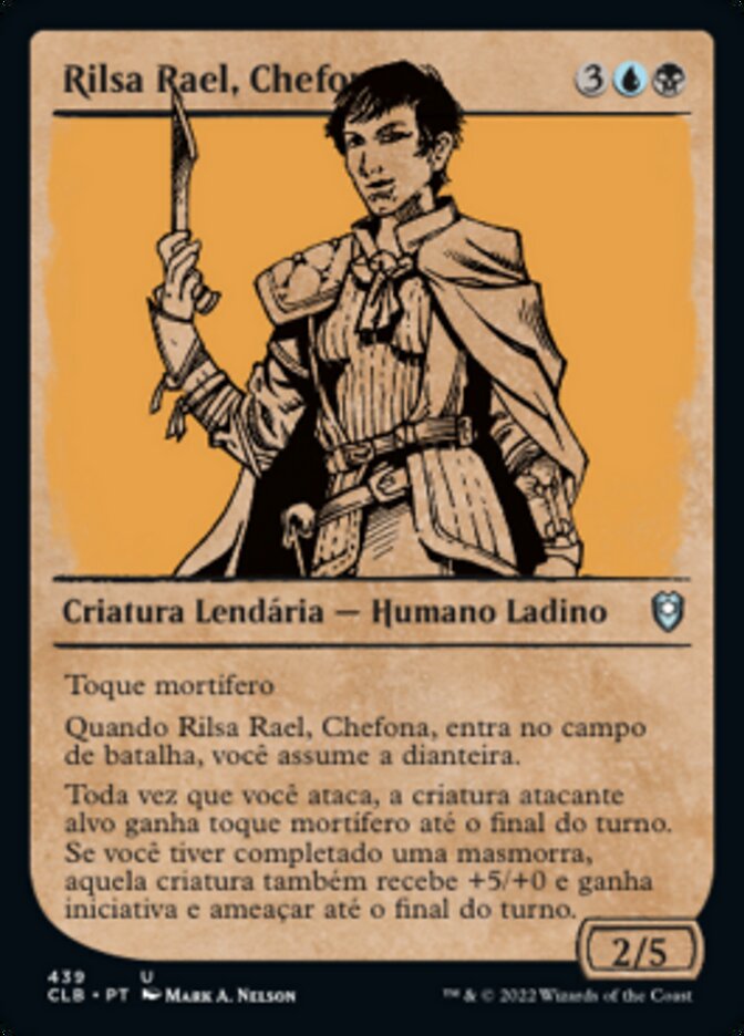 Rilsa Rael, Chefona / Rilsa Rael, Kingpin - Magic: The Gathering - MoxLand