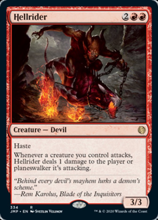 Ginete do Inferno / Hellrider - Magic: The Gathering - MoxLand