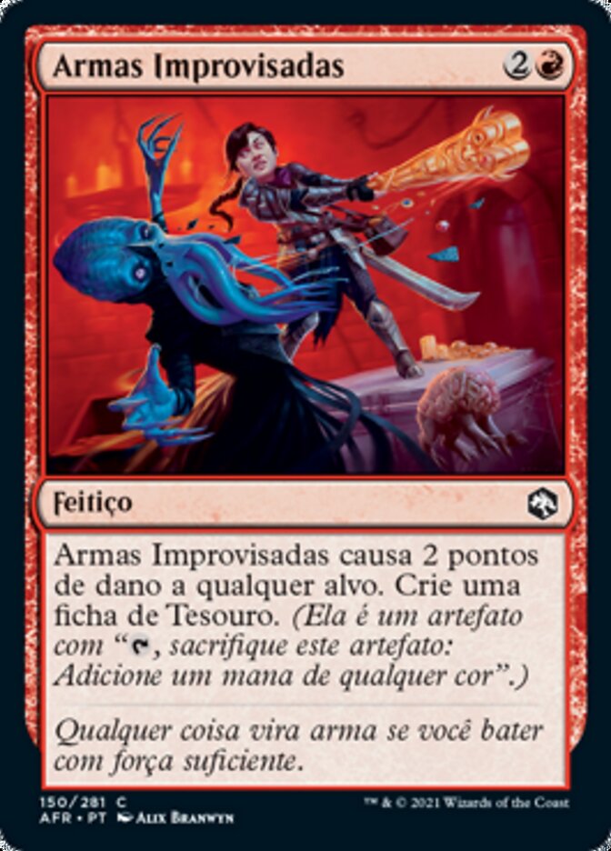 Armas Improvisadas / Improvised Weaponry - Magic: The Gathering - MoxLand