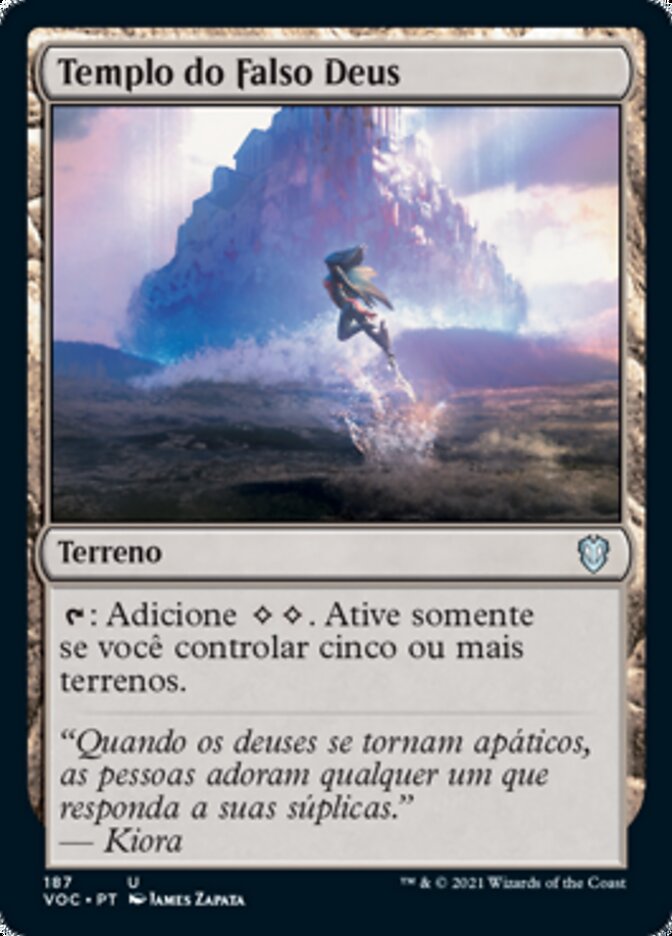 Templo do Falso Deus / Temple of the False God - Magic: The Gathering - MoxLand