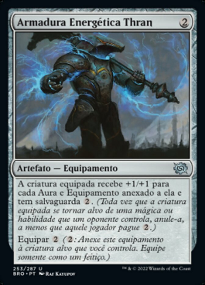 Armadura Energética Thran / Thran Power Suit - Magic: The Gathering - MoxLand