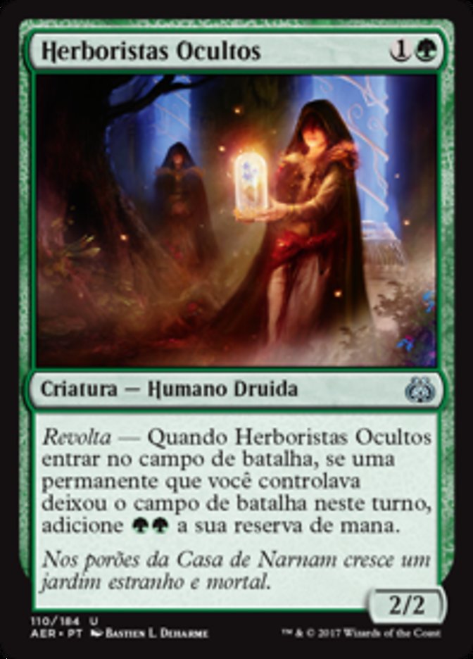 Herboristas Ocultos / Hidden Herbalists - Magic: The Gathering - MoxLand