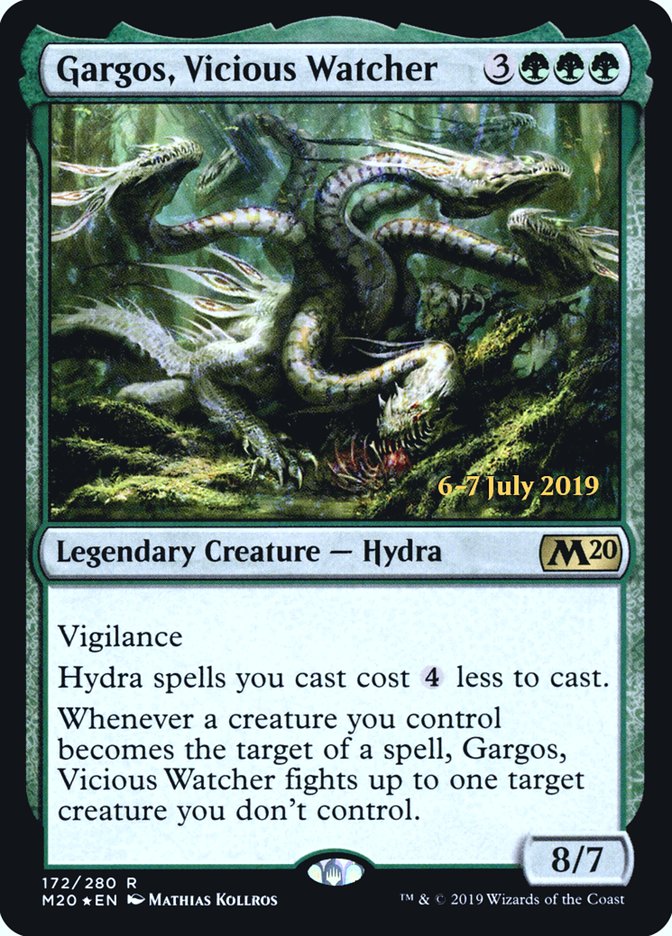 Gargos, Vigilante Pravo / Gargos, Vicious Watcher - Magic: The Gathering - MoxLand