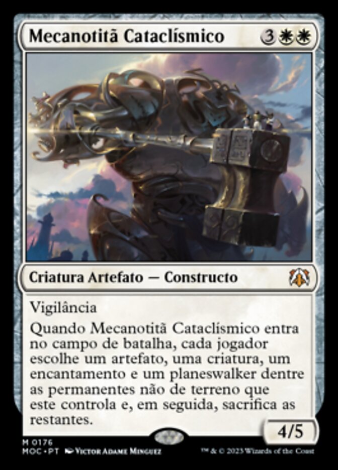 Mecanotitã Cataclísmico / Cataclysmic Gearhulk - Magic: The Gathering - MoxLand