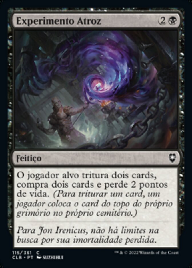 Experimento Atroz / Atrocious Experiment - Magic: The Gathering - MoxLand