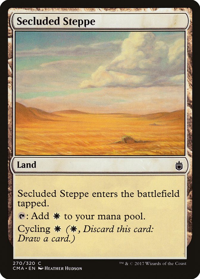 Estepe Remota / Secluded Steppe - Magic: The Gathering - MoxLand