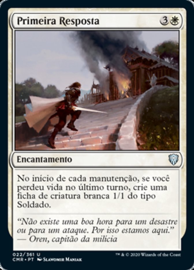 Primeira Resposta / First Response - Magic: The Gathering - MoxLand