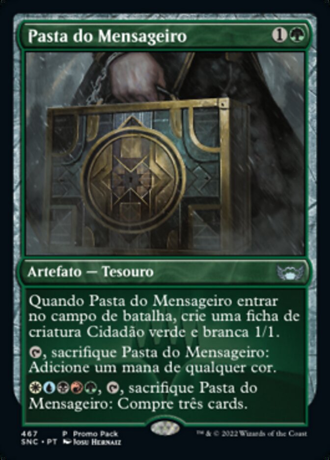 Pasta do Mensageiro / Courier's Briefcase - Magic: The Gathering - MoxLand