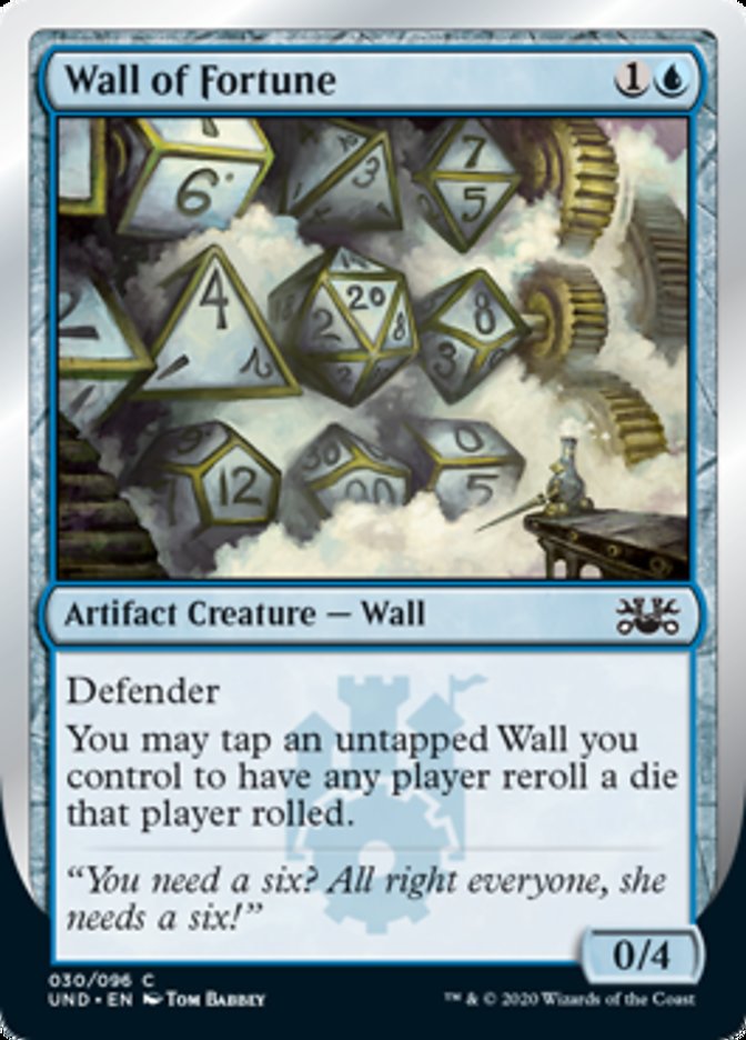 Wall of Fortune / Wall of Fortune - Magic: The Gathering - MoxLand