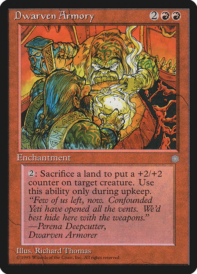 Oficina de Armeiros Anões / Dwarven Armory - Magic: The Gathering - MoxLand