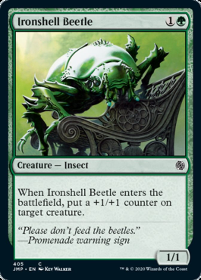 Besouro da Carapaça de Ferro / Ironshell Beetle - Magic: The Gathering - MoxLand