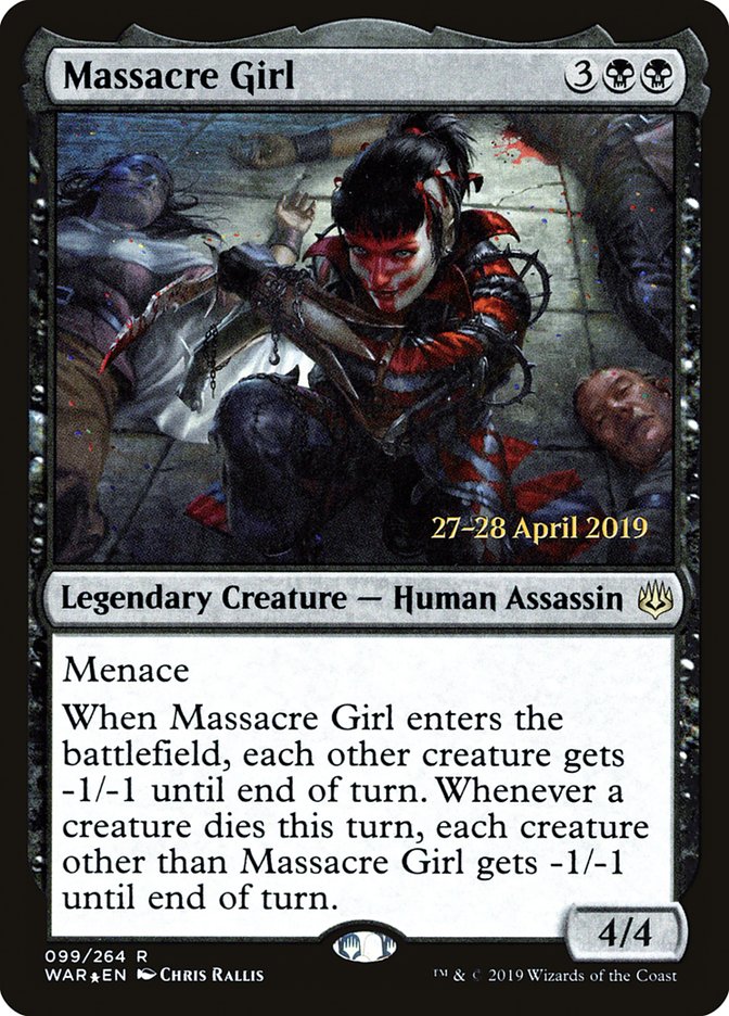 Garota-massacre / Massacre Girl - Magic: The Gathering - MoxLand