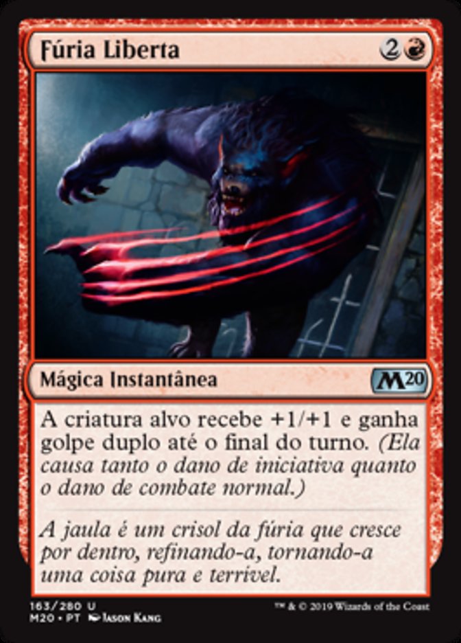 Fúria Liberta / Uncaged Fury - Magic: The Gathering - MoxLand