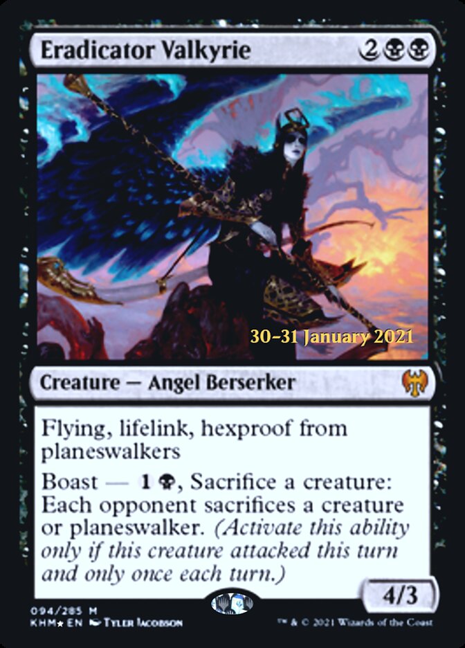 Valquíria Erradicadora / Eradicator Valkyrie - Magic: The Gathering - MoxLand