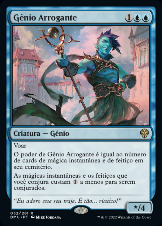 Gênio Arrogante / Haughty Djinn - Magic: The Gathering - MoxLand