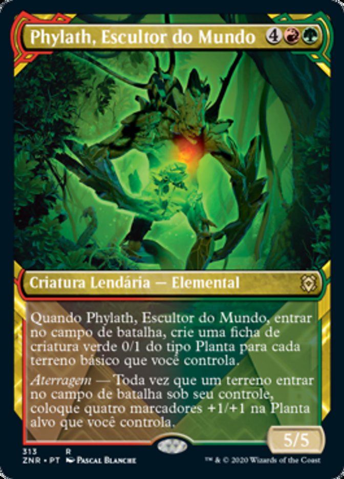 Phylath, Escultor do Mundo / Phylath, World Sculptor - Magic: The Gathering - MoxLand