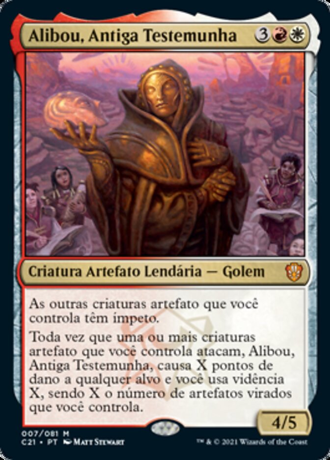 Alibou, Antiga Testemunha / Alibou, Ancient Witness - Magic: The Gathering - MoxLand